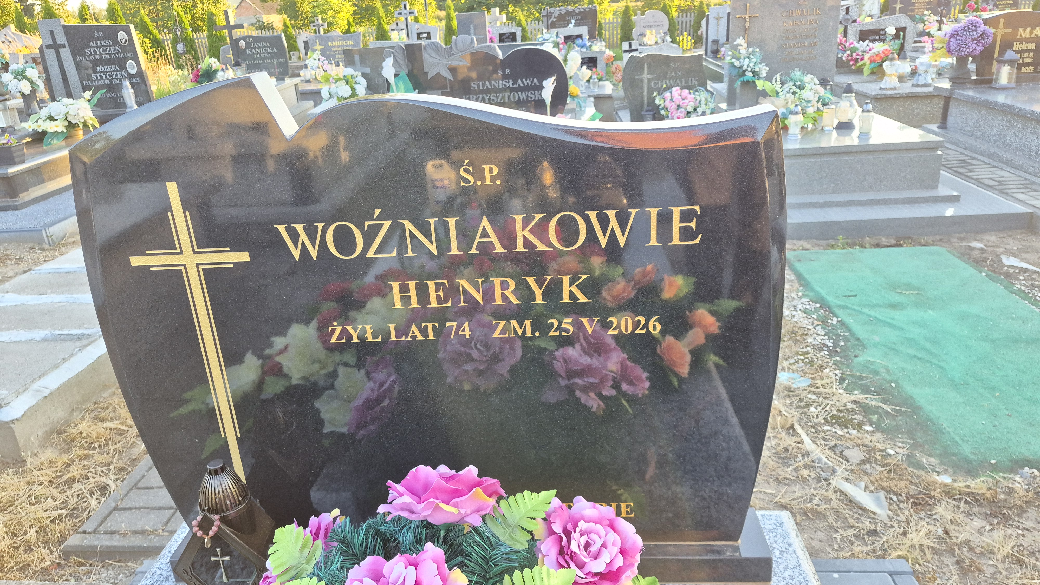 Grób Henryk Woźniak